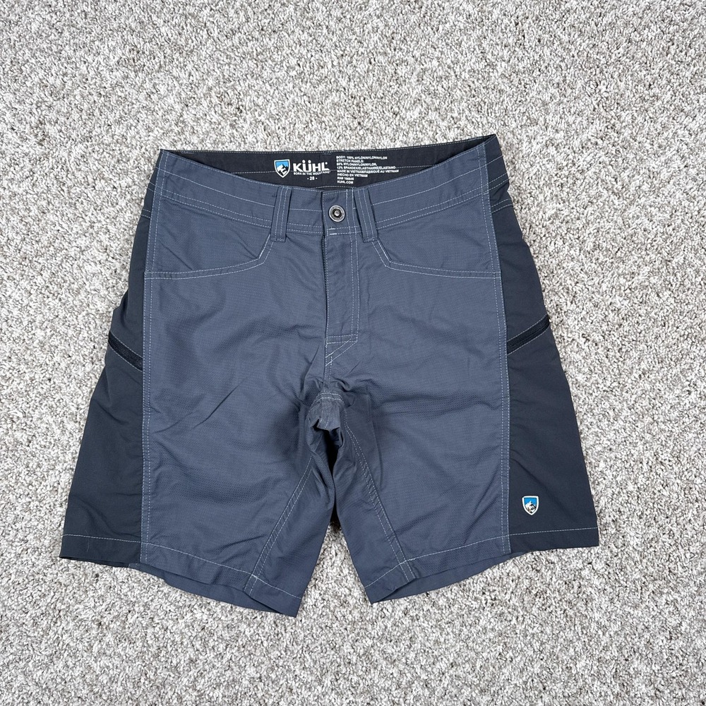 KUHL Men's Gray Athletic Shorts - Lightweight Performance